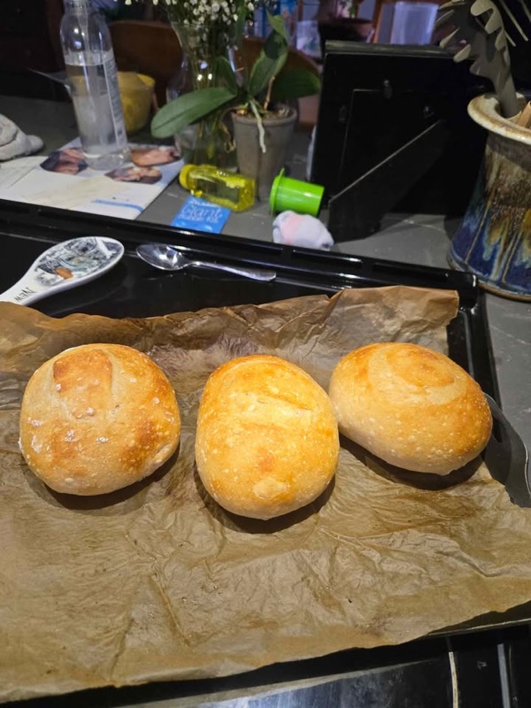 Organic Sourdough Bread Bowls